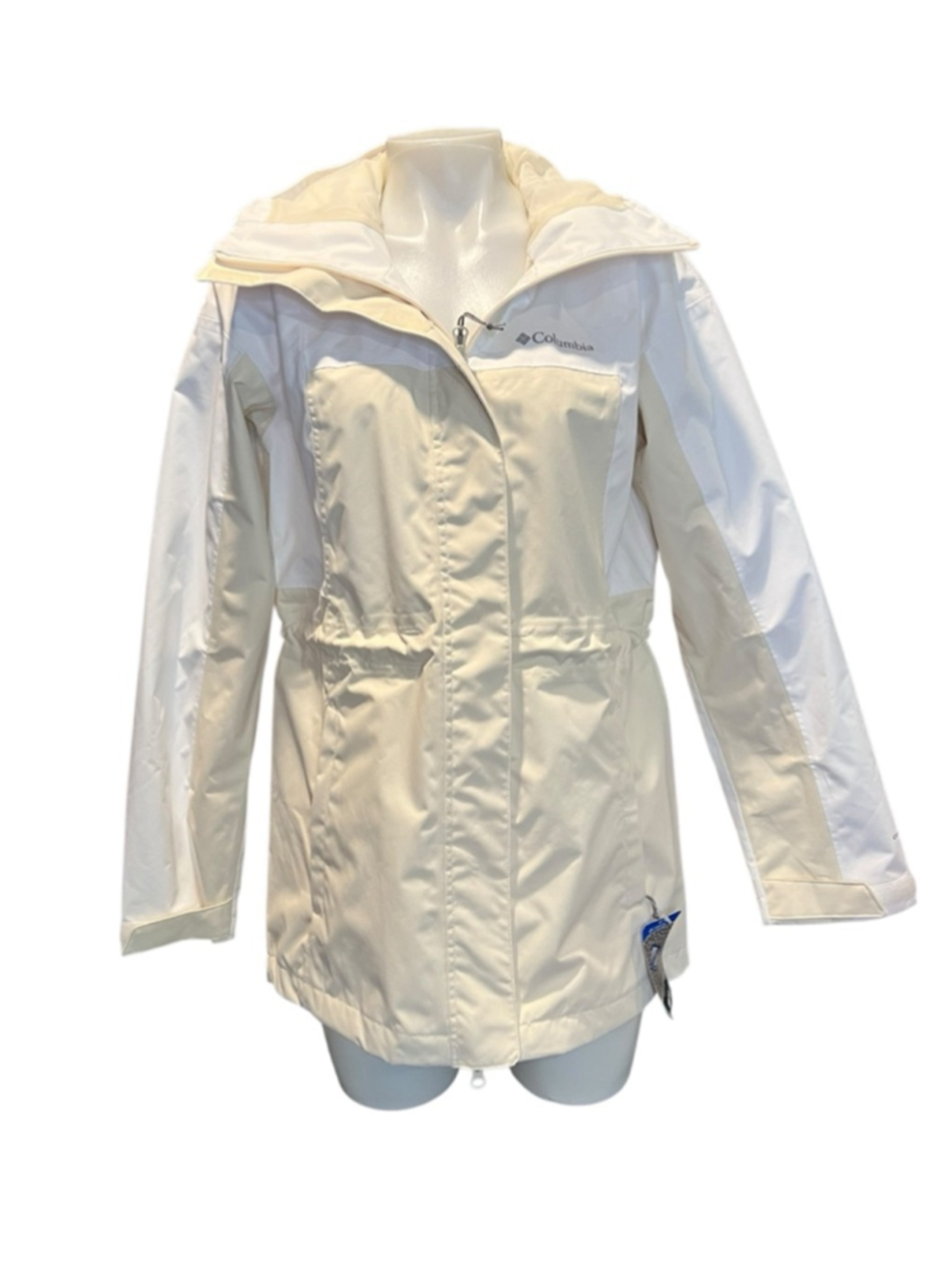 Women's Columbia Hikebound Long Jacket S Beige White